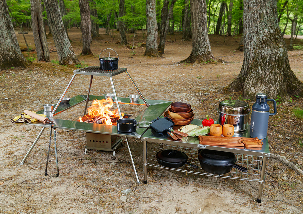 ウッドストーブテーブル｜TAKIBI｜PRODUCTS｜tent-Mark DESIGNS