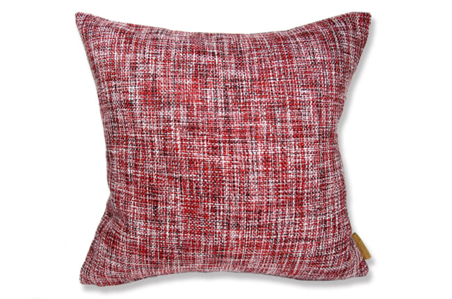 Platony ミックスツイード クッションカバー Hot Pink 40×40cm – ザ
