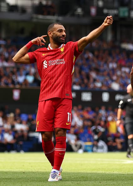 今季もリヴァプールの”絶対的エース”サラーは健在！ 衰え知らずの32歳