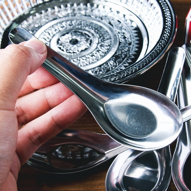 12本セット】ゼブラ社製 タイ屋台のレンゲ6本セット ZEBRA - 13cm の