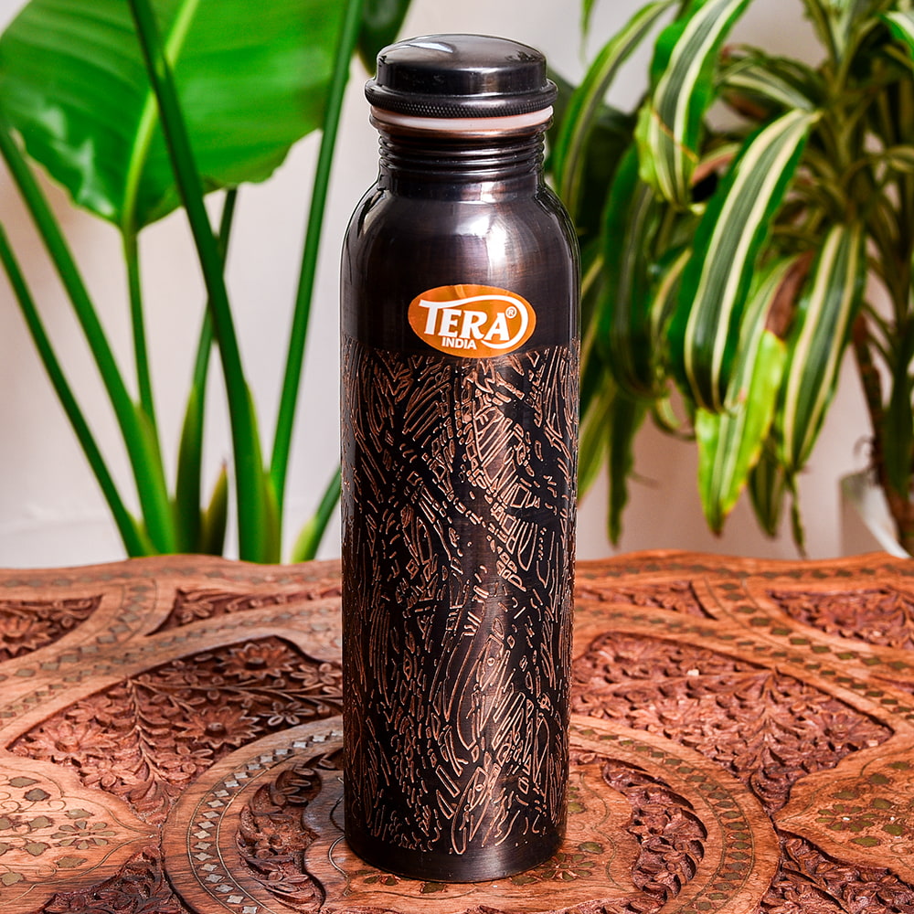 アーユルヴェーダ 高級銅製ウォーターボトル 水筒 マグボトル 水差し