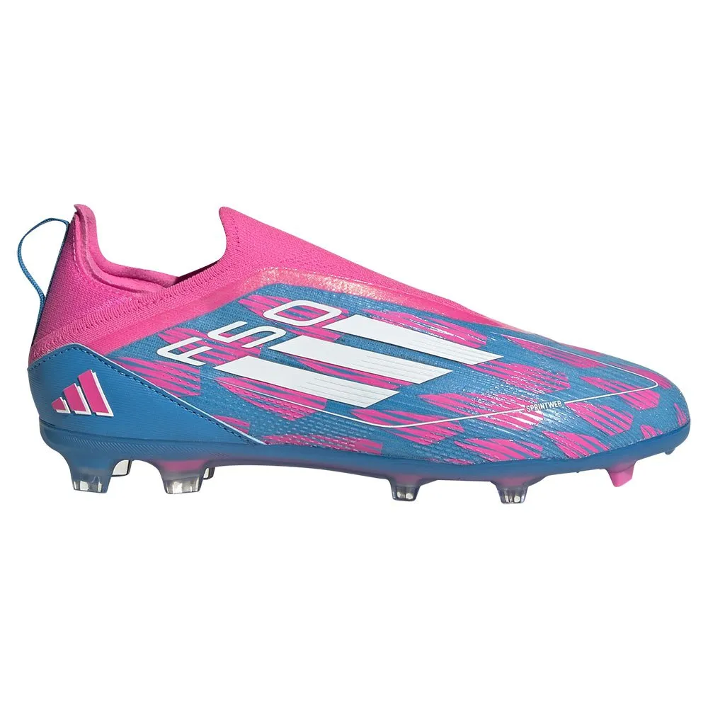 adidas F50 Pro Laceless FG サッカーシューズ 青 | Goalinn ジュニア