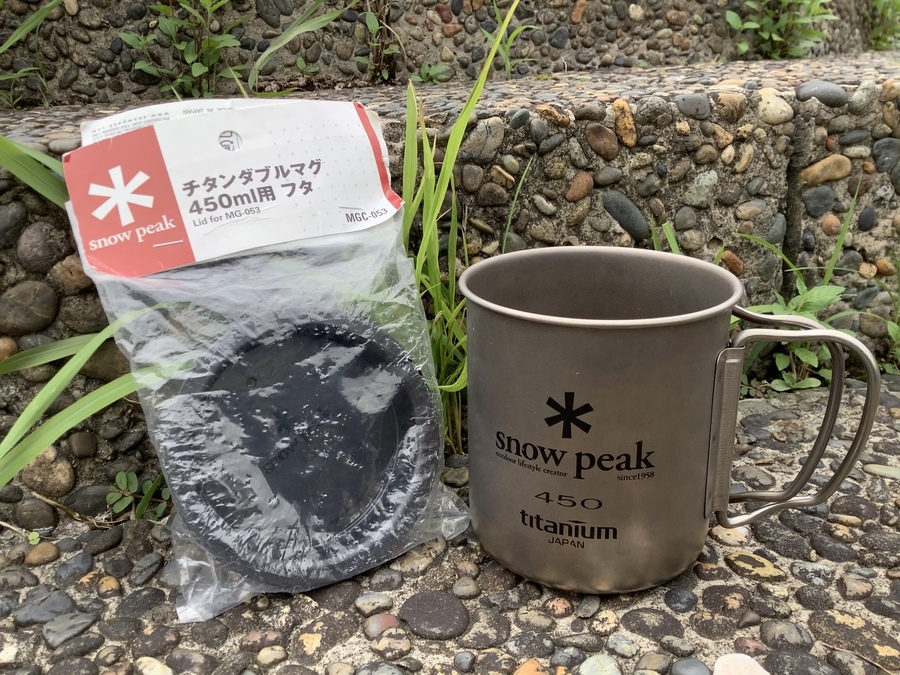 旧ロゴsnow peak （スノーピーク）チタンシングルマグ450が買取入荷