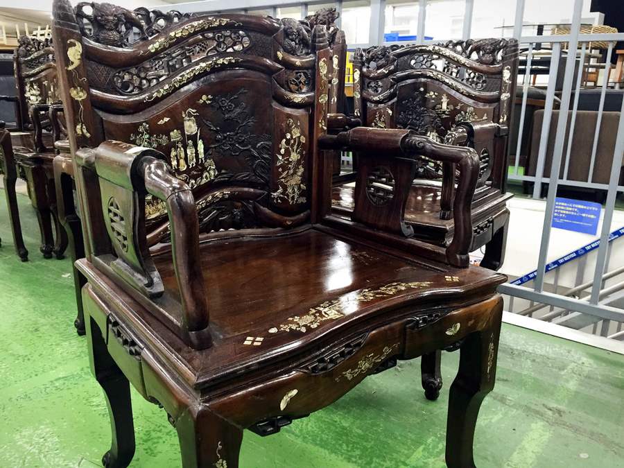 中国家具サイドテーブル・椅子紹介！【練馬店】｜2016年10月12日