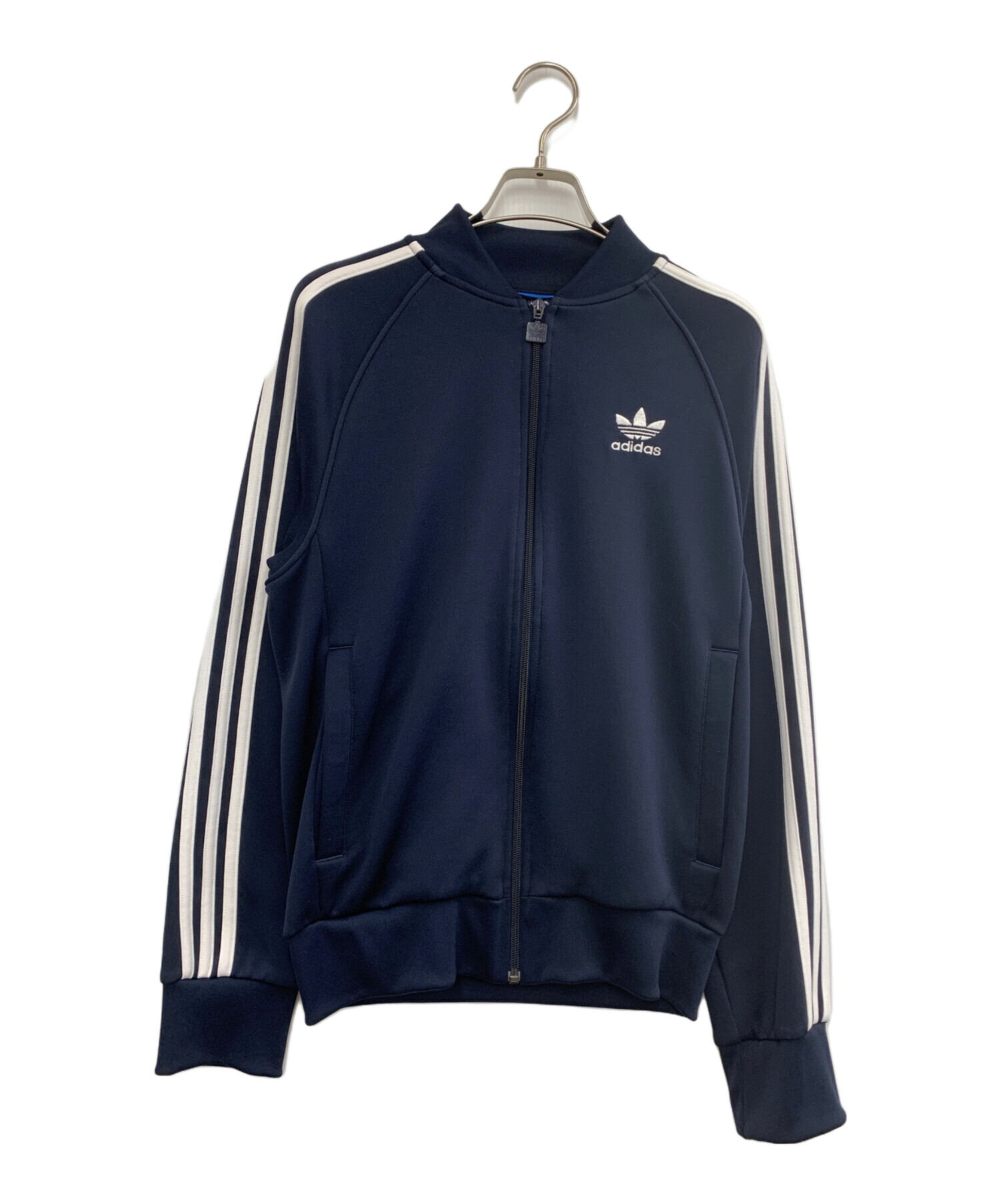 中古・古着通販】adidas (アディダス) トラックジャケット ネイビー