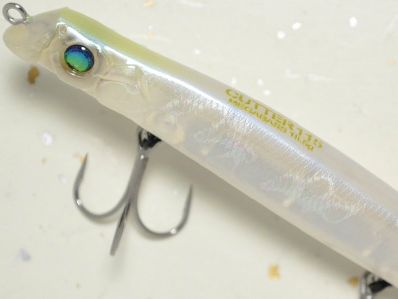 メガバス カッター115：SHELL SKIN LEMON【ネコポス配送可】の通販