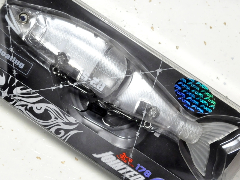 ガンクラフト 鮎邪ジョインテッドクロー178 Type-F：＃S-20 極クリアー