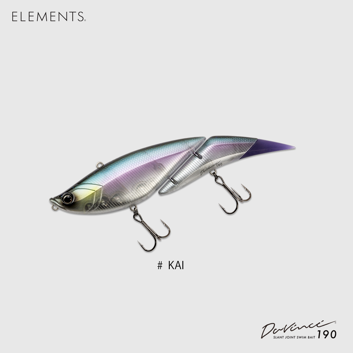 エレメンツ ダヴィンチ190：KAI（チームアングラーカラー）□ネコポス