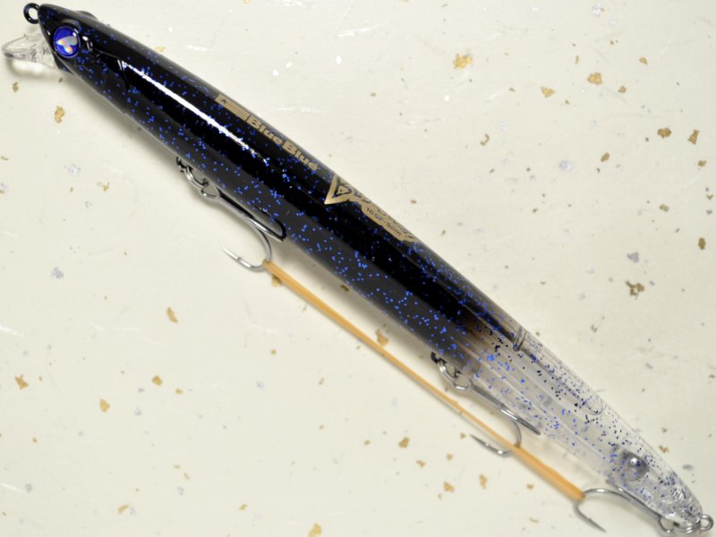 ブルーブルー ブローウィン165Fスリム：＃26 シースルーブラック