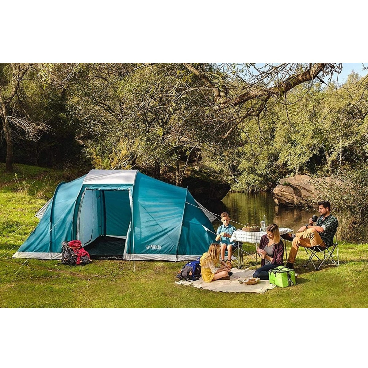 Bestway Pavillo 6-Person Tent | Family Ground Shelter | TSB Living NZ