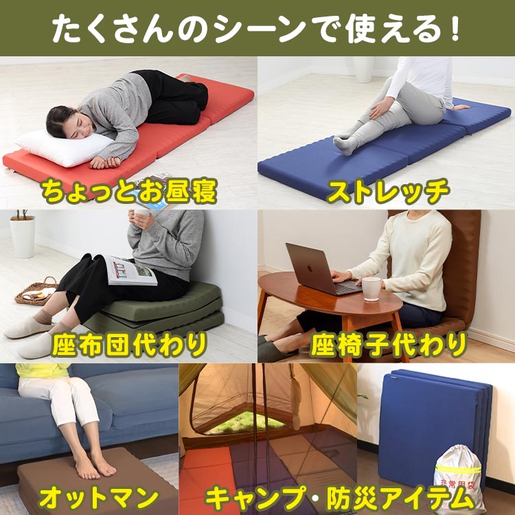 西川 寝心地にこだわった ごろ寝マット｜テレ東マート