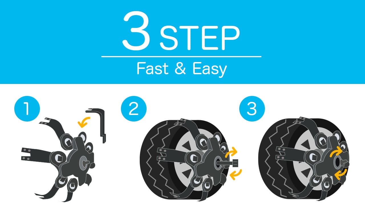 公式】株式会社ユニーク | ぱっと装着すぐにGO 雪道の強い味方スノー