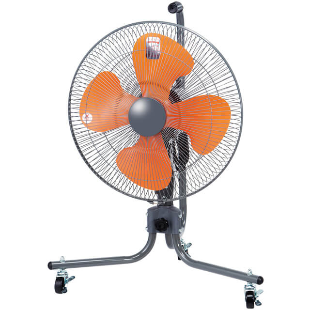 TRUSCO TFBA-45W-BK 全閉式工場扇 ジェネラルファン 壁掛けタイプ