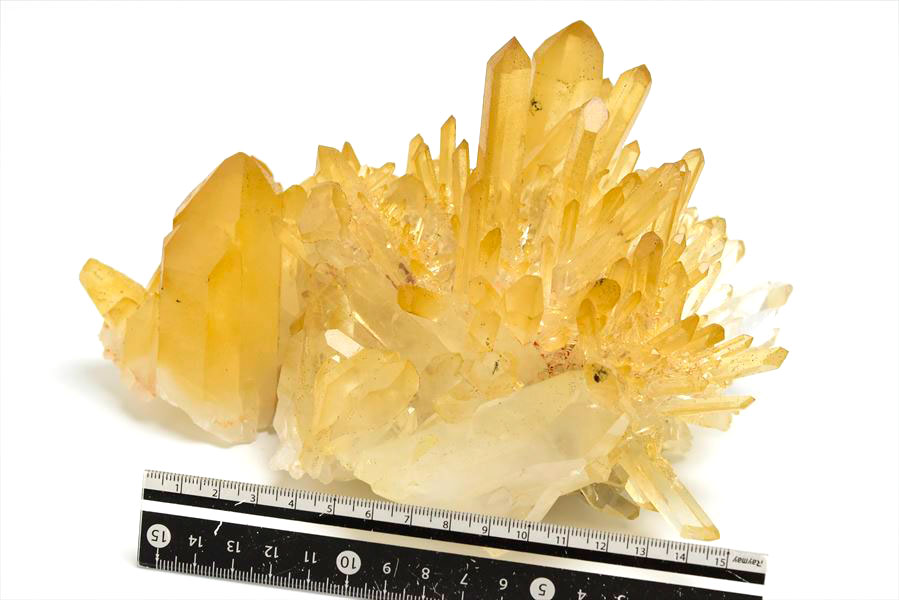 採掘鉱山より直輸入】アーカンソー産ゴールデンクォーツ（ゴールデン