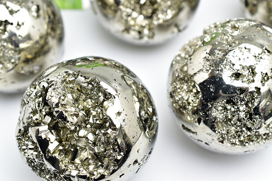 ◇種類おまかせ◇パイライト 丸玉 スフィア【ペルー・ワンサラ鉱山産