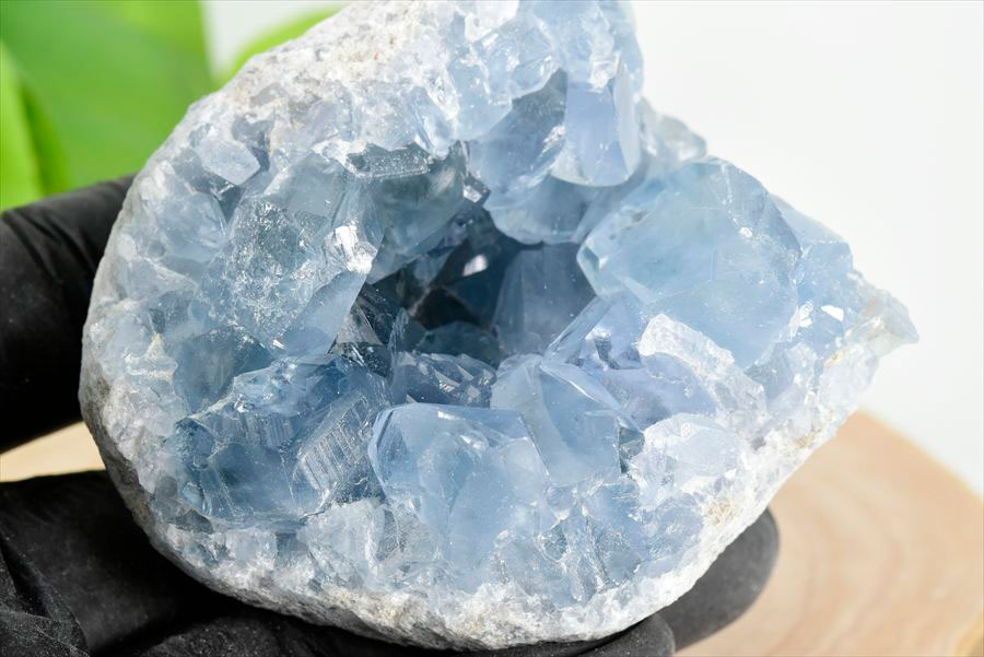 マダガスカル産 セレスタイト クラスター 原石｜天青石｜浄化