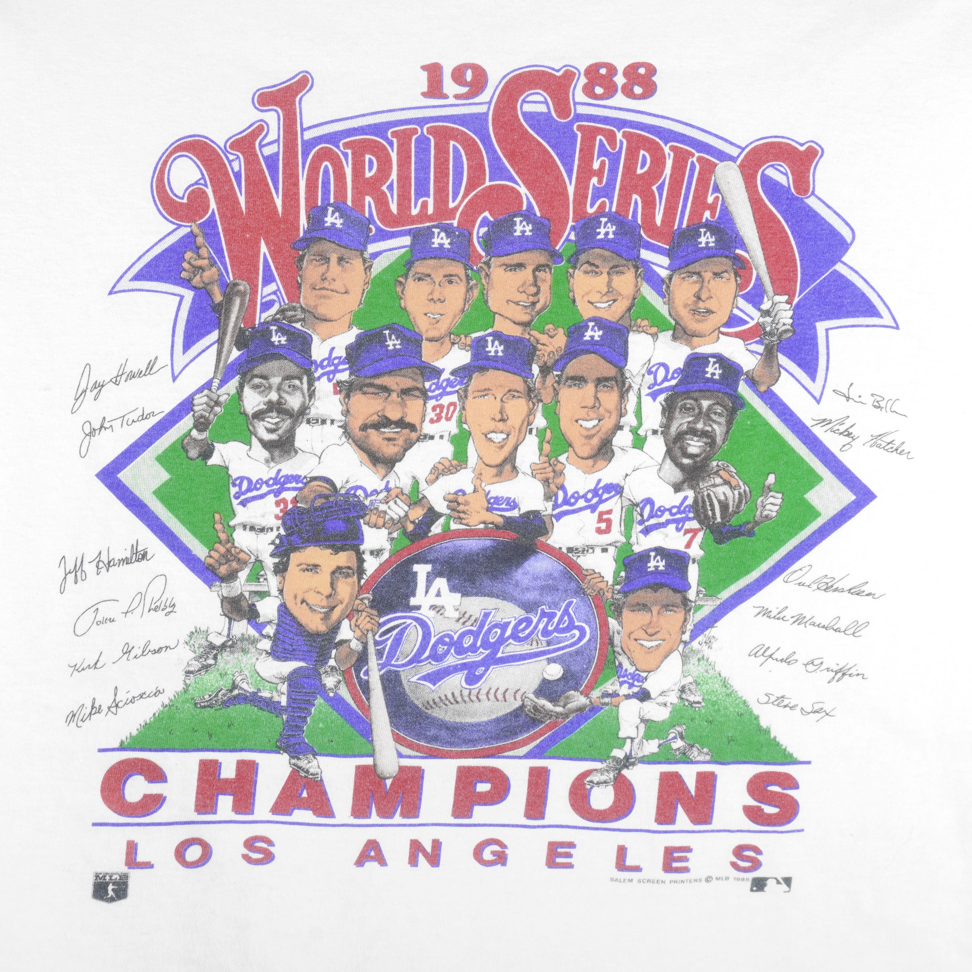 Vintage MLB (Salem) - Los Angeles Dodgers Champions Single Stitch