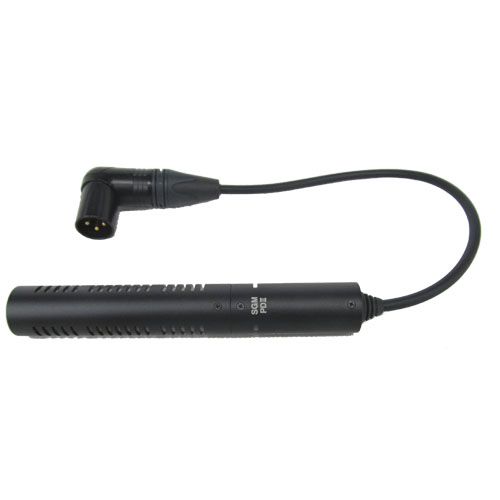 SGM-PDII(L)-V】 AZDEN 単一指向性マイクロフォン（L型プラグ