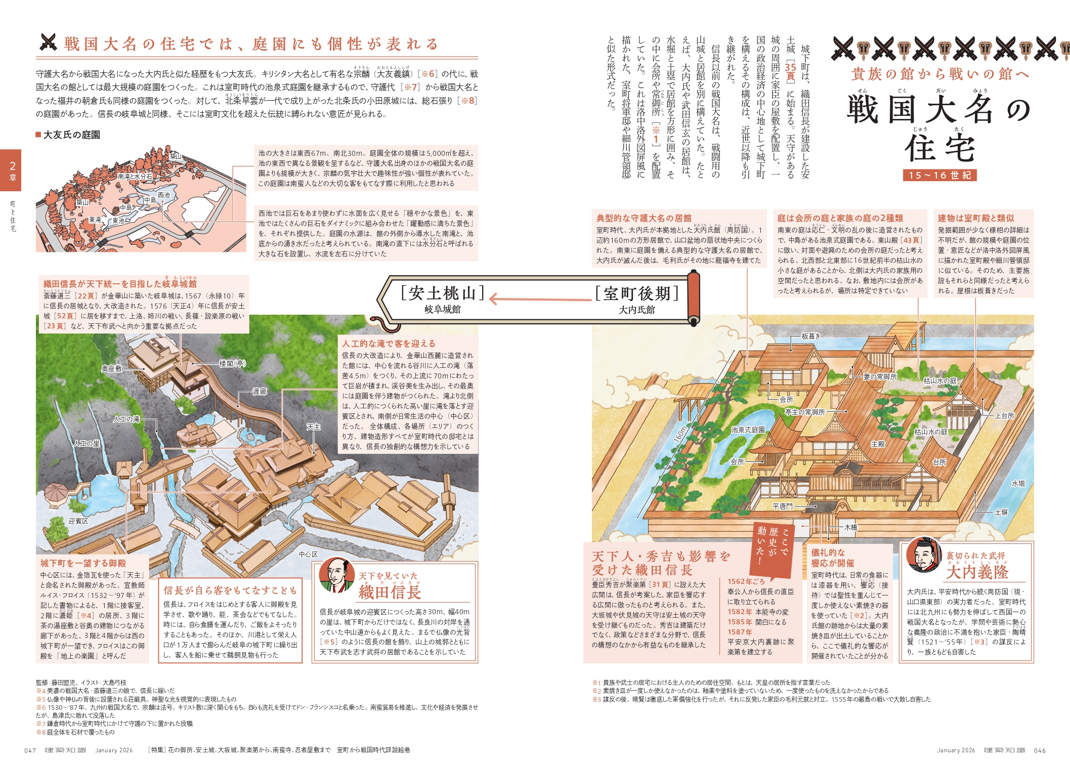 X-Knowledge | 建築知識26/01 花の御所、安土城、大坂城、聚楽第から