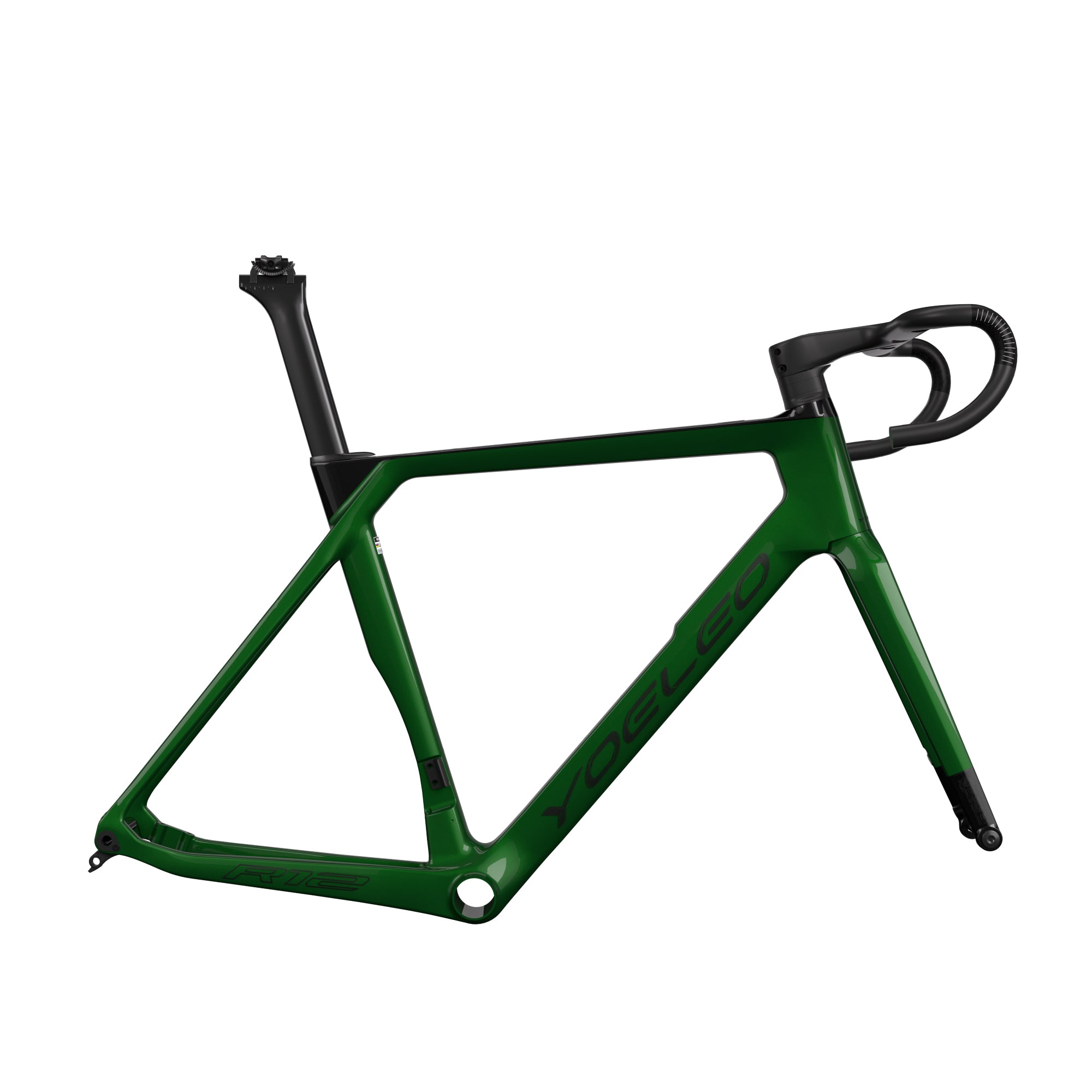 Disc Brake Road Bike Frame - R12 Carbon Fiber Bicycle Frameset