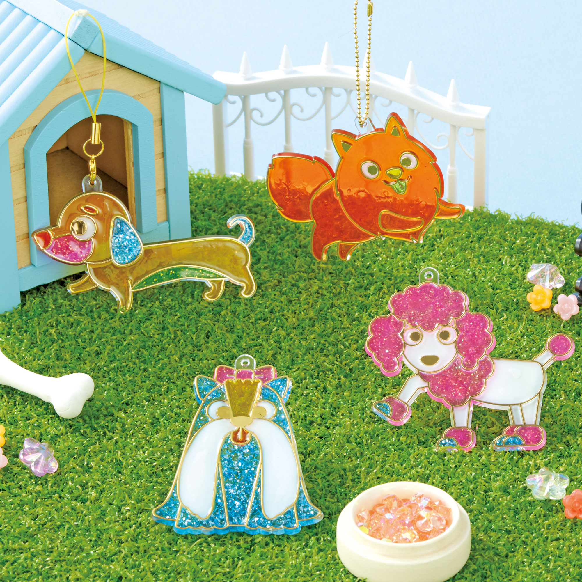 グラスデコ オーナメントプレートパック いぬ | ヤマト株式会社