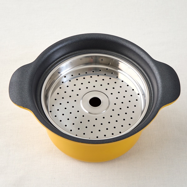 万能鍋 小（IH・オーブン対応）(マスタード)｜鍋・フライヤー・ケトル