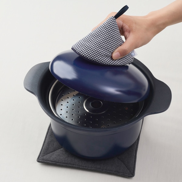 鍋つかみセット(グリーン)｜鍋しき・ミトン｜料理家 栗原はるみ レシピ