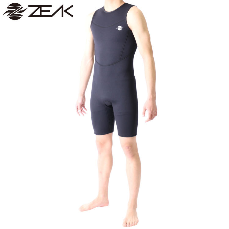 ZEAK(ジーク) ウェットスーツ 男性用 メンズ ショートジョン 2mm