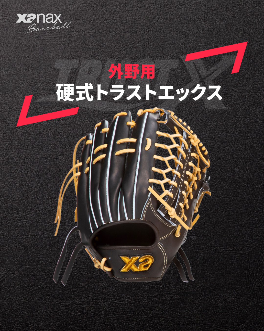 Xanax ザナックス TrustX トラストX オーダー 硬式 ピッチャー 右