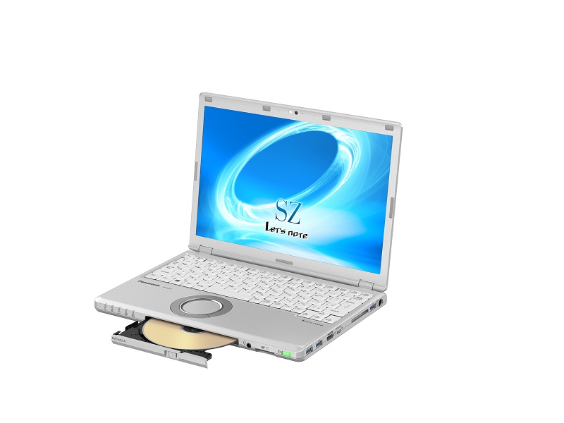 12.1型レッツノート「SZ5」発表、光学ドライブ内蔵で約929グラムまで