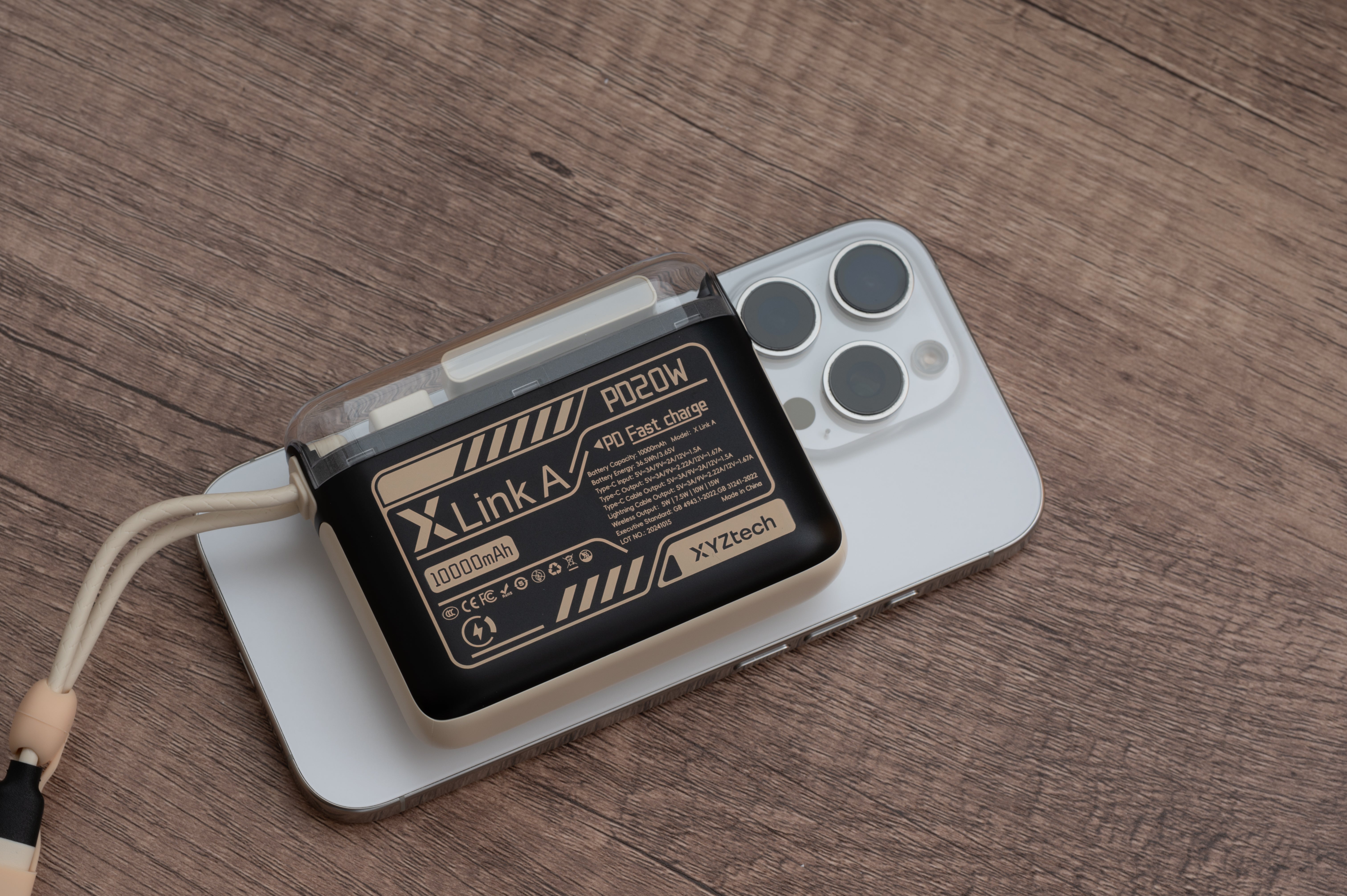 XYZtech X Link A Wireless Power Bank - 10000mAh