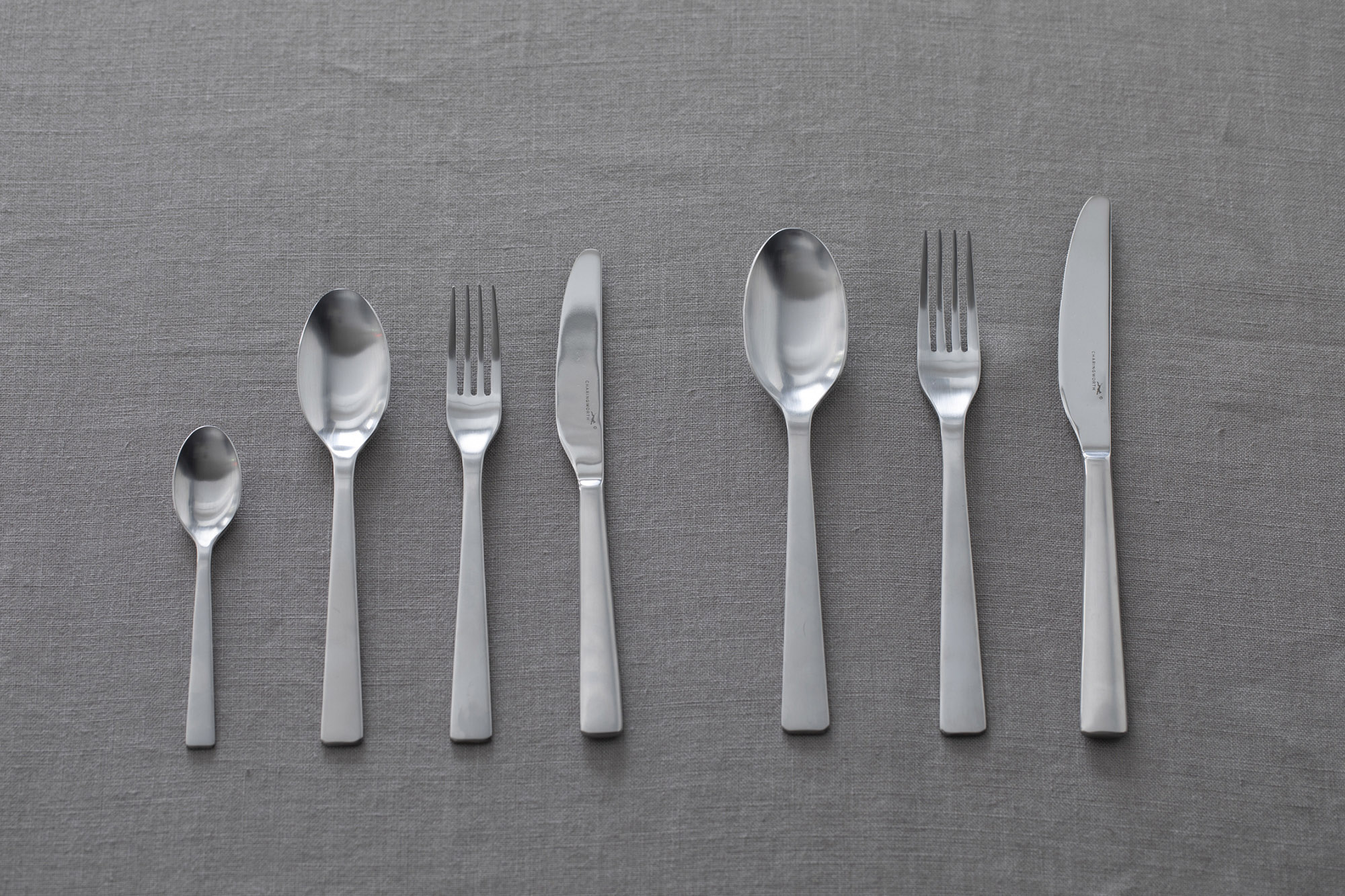 mimosa stainless cutlery - tea spoon - yumiko iihoshi porcelain