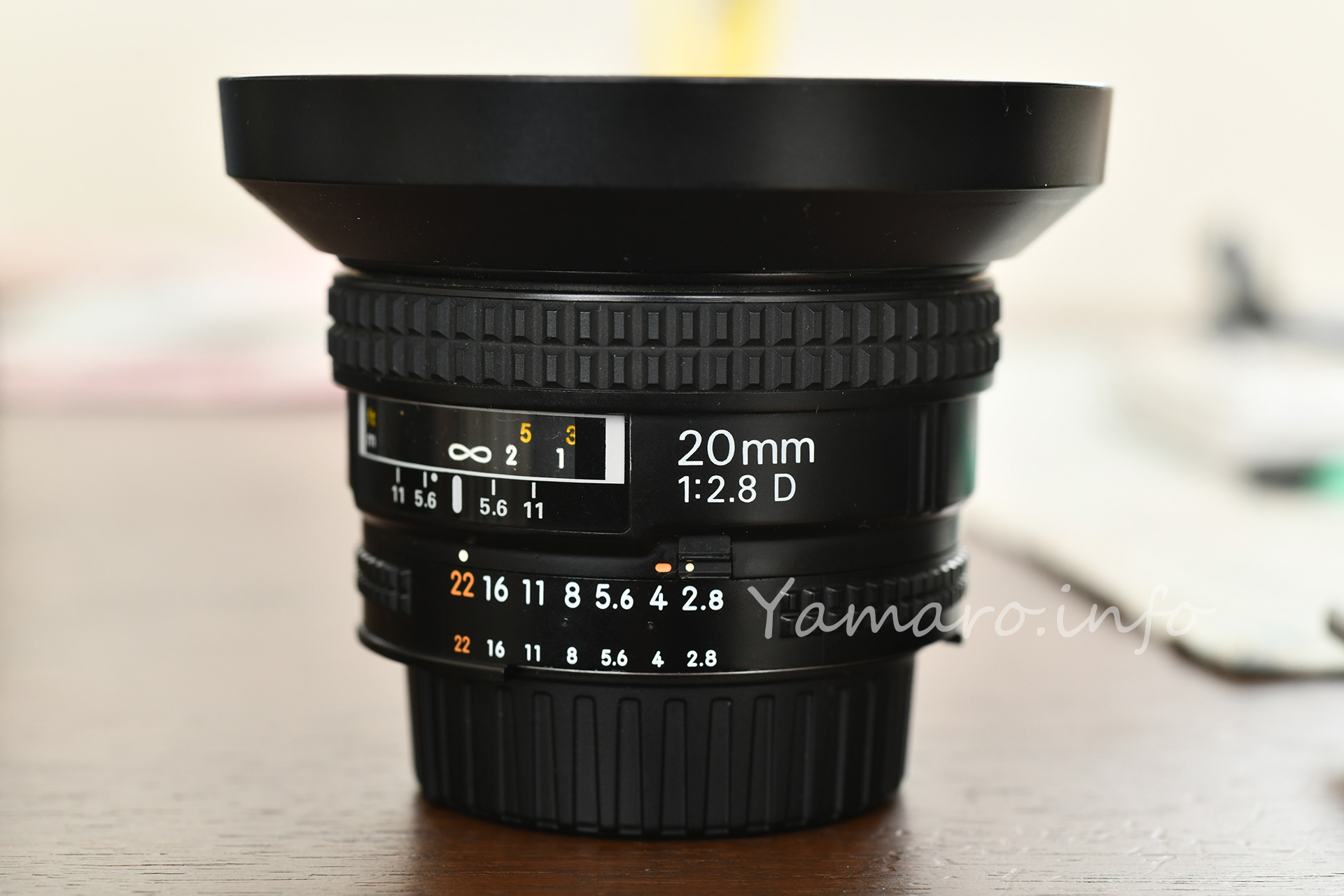 AF Nikkor 20mm f/2.8Dの中玉バルサム切れ、修理できるか？ - Blog