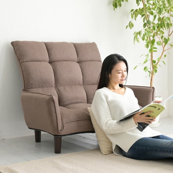 ソファ 2人掛け 幅111.5 奥行61.5 高さ88.5cm 山善 | 山善ビズコム