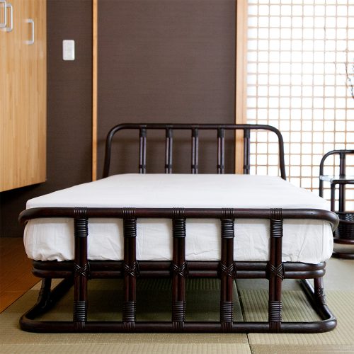 ベッド（シングル） B-1021-S ｜ 籐家具・ラタン家具の製造・販売
