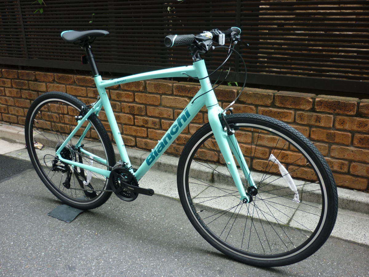 BIANCHIのC SPORT1は初めてのクロスバイクに超お勧めです！ | 上野