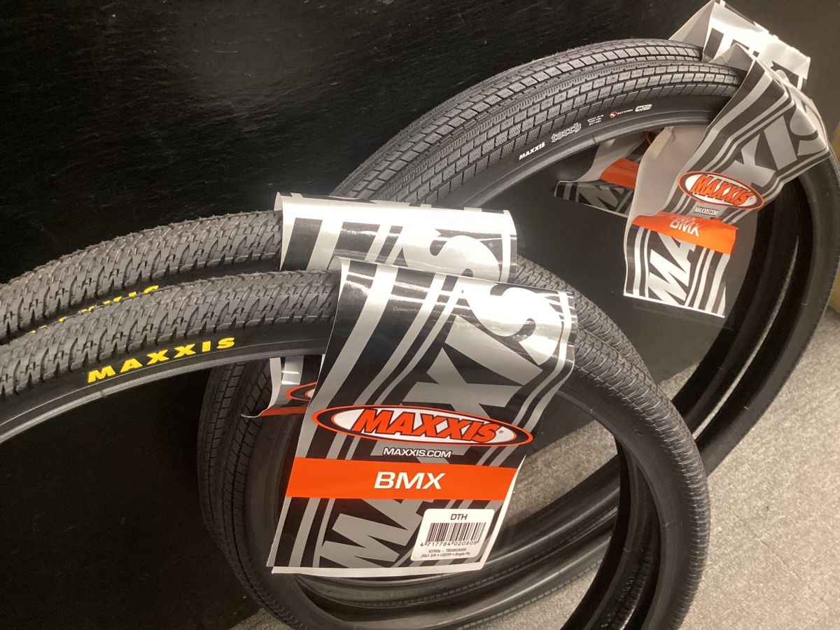 MAXXISのBMX用タイヤでミニベロの走りが変わる！ | 上野、御徒町で