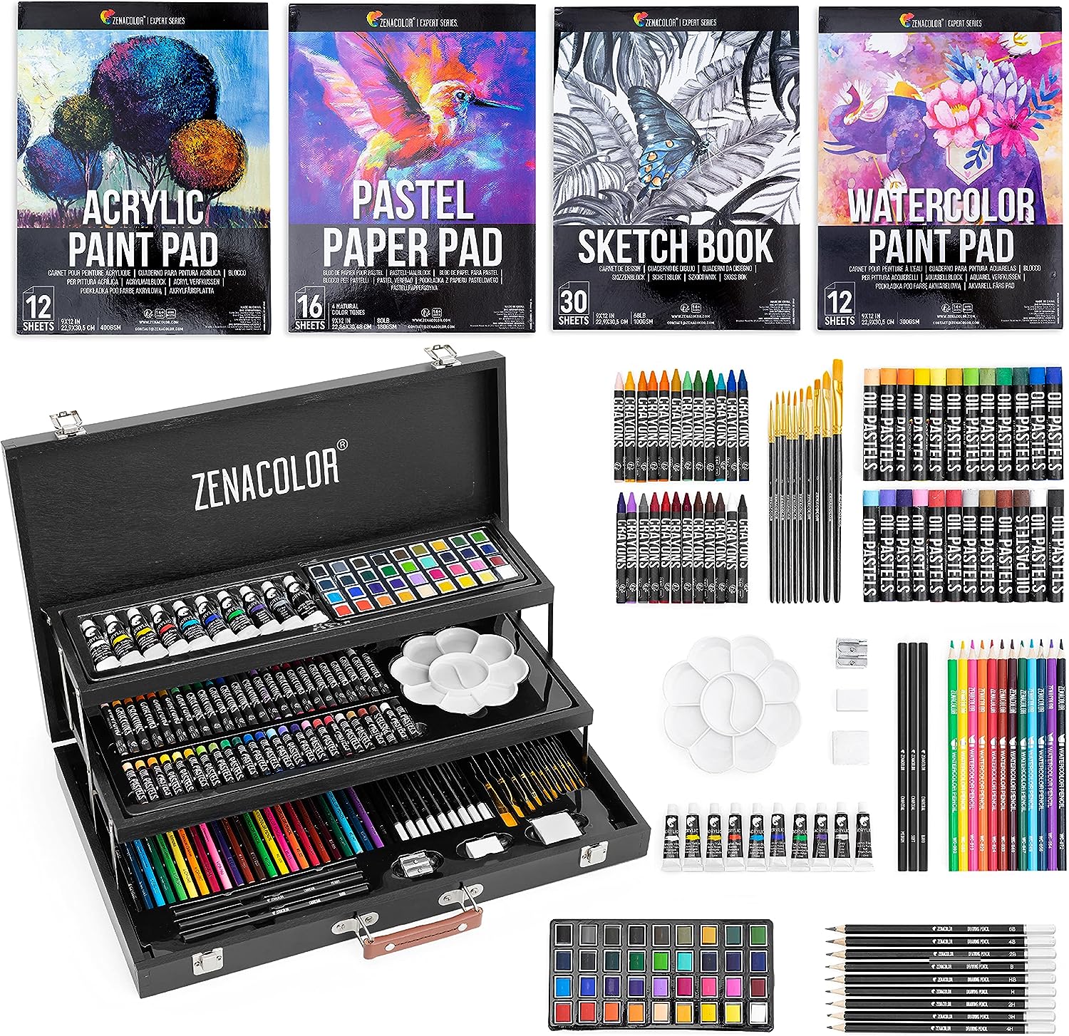 Mixed Media Art Set – Zenacolor