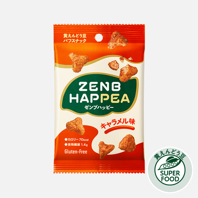 ゼンブハッピー カカオ / 低糖質パフスナック｜ZENB（ゼンブ）公式通販