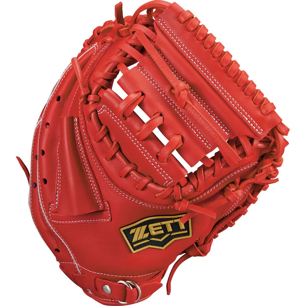 ZETT キャッチャーミット BRG-34612 赤 ZETT キャッチャーミット BRG
