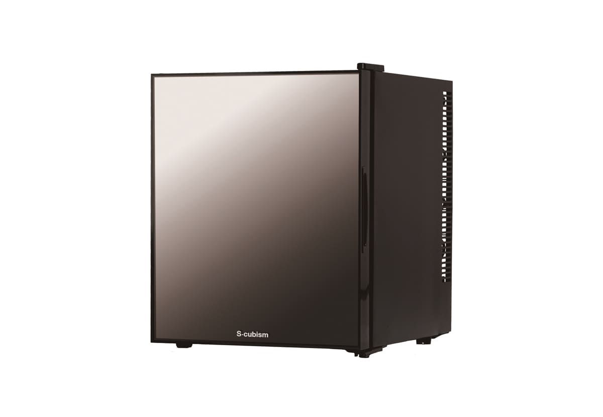 1ドアミラーガラス冷蔵庫 32L（WRH-M132）｜A-Stage inc.