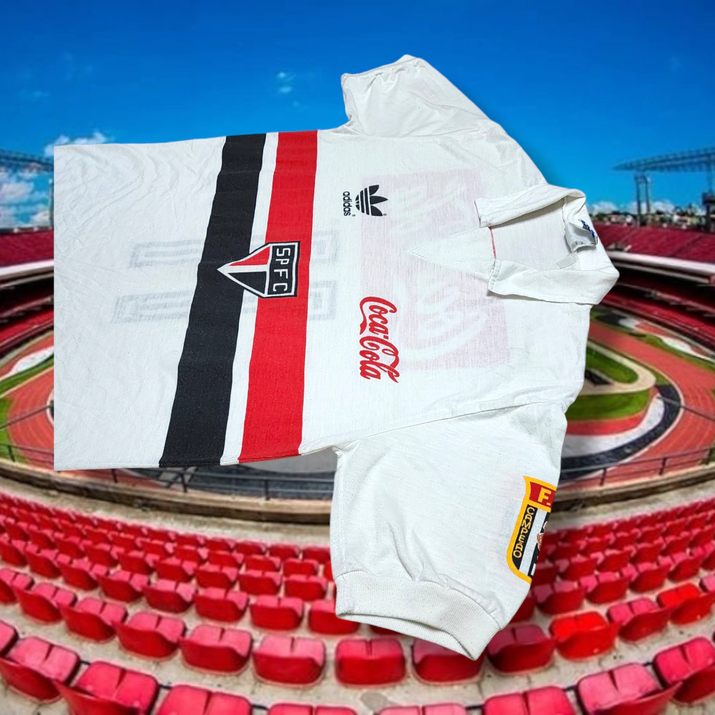 Camisa São Paulo Adidas Coca-Cola 1988 Branca #11