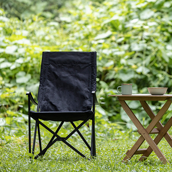 アディロンダック キャンパーズチェア ブラック – aandfonlinestore