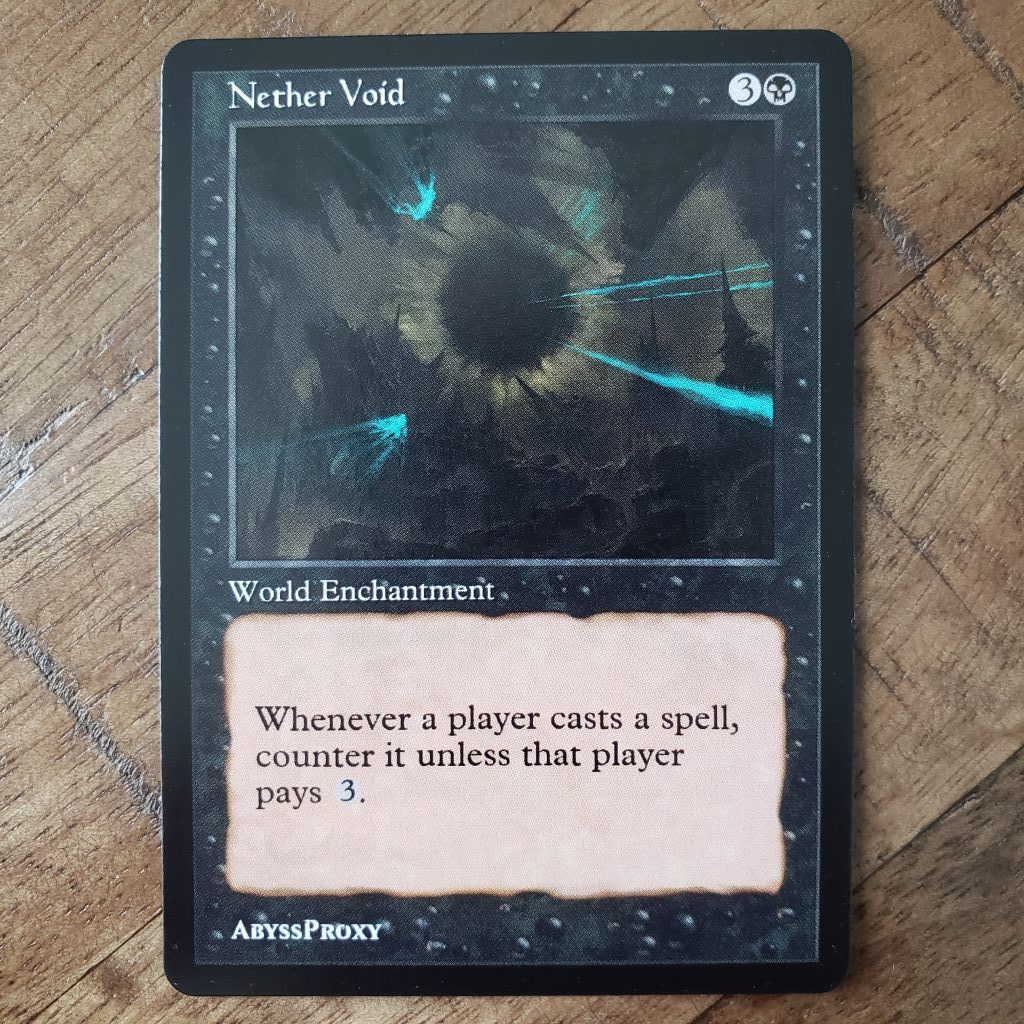 Nether Void #A - MTG - Abyss Proxy Shop: Enhance Your Commander