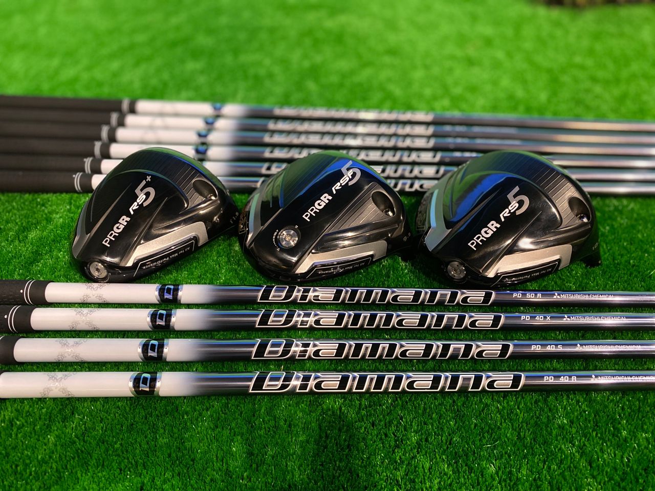 ディアマナドライバー用シャフト PD50S スリクソンスリーブ ゼクシオX