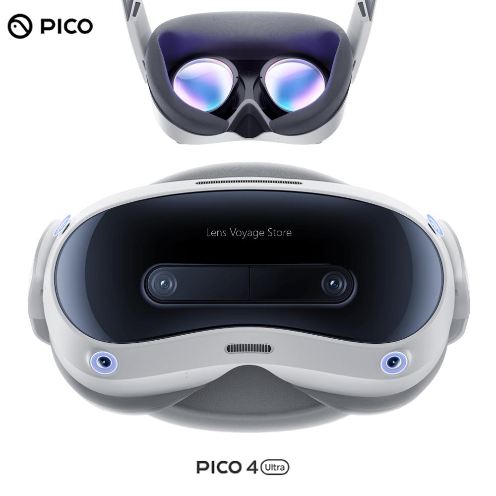 PICO4-Ultra vr mrヘッドセット,12g,256g,混合現実体験,4k双眼鏡