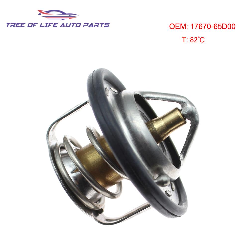 17670-65D00 Engine Coolant Thermostat 82c For Suzuki Jimny Grand