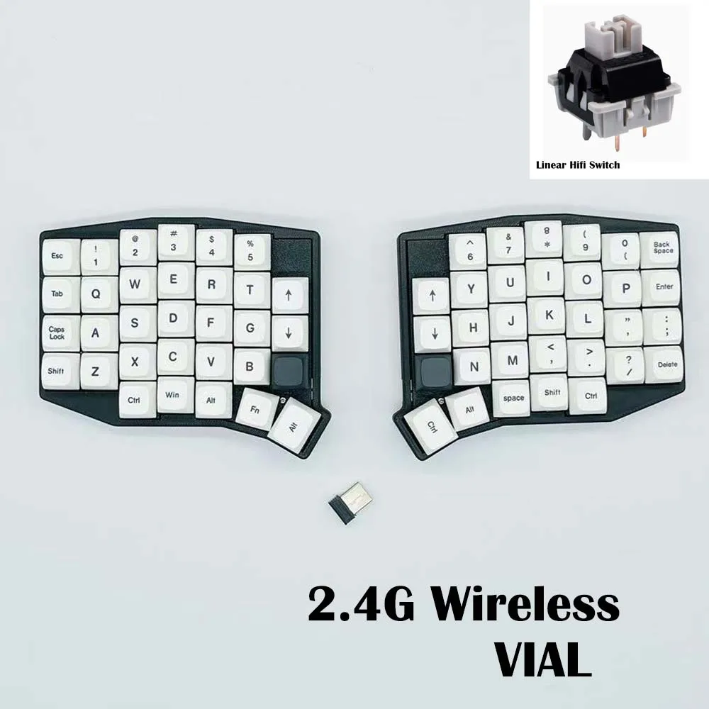 Sofle66 分割メカニカルキーボードホットスワップ Sofle キット 2.4