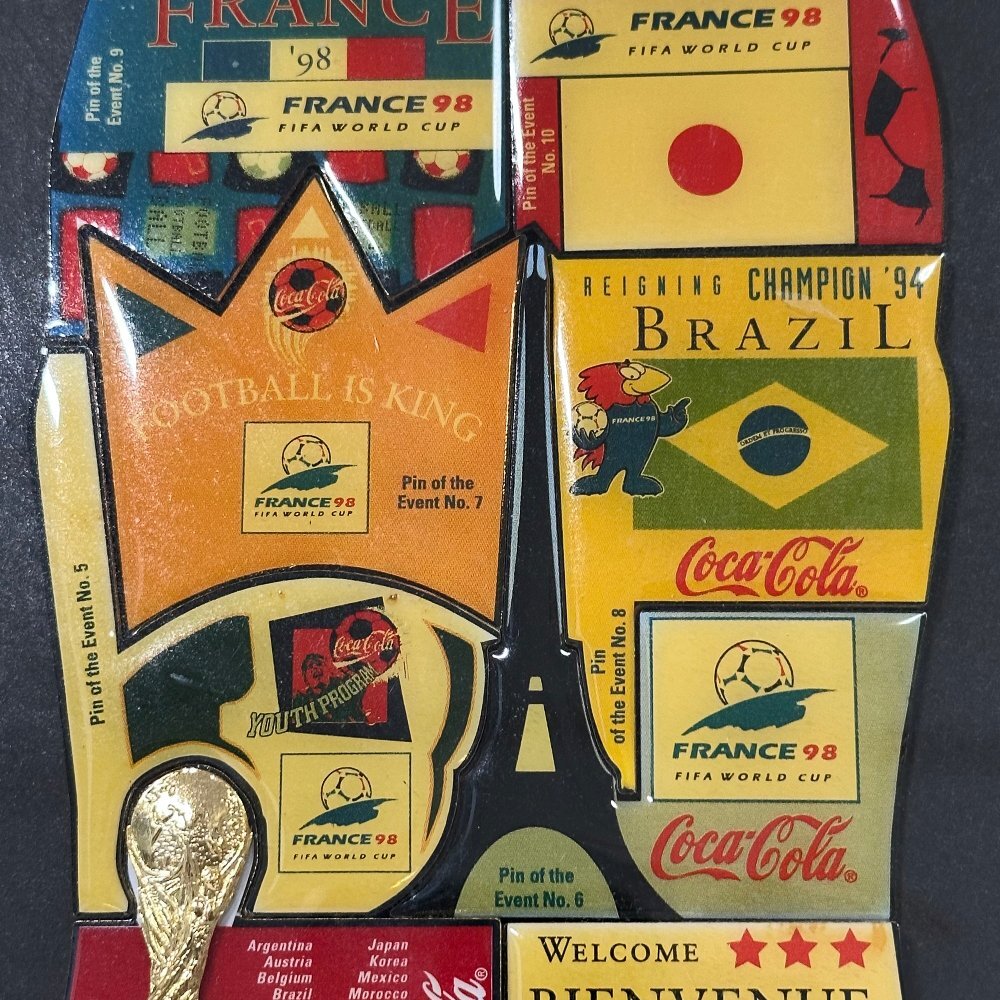 1998年 FIFA フランスワールドカップ コカ・コーラ 800セット限定