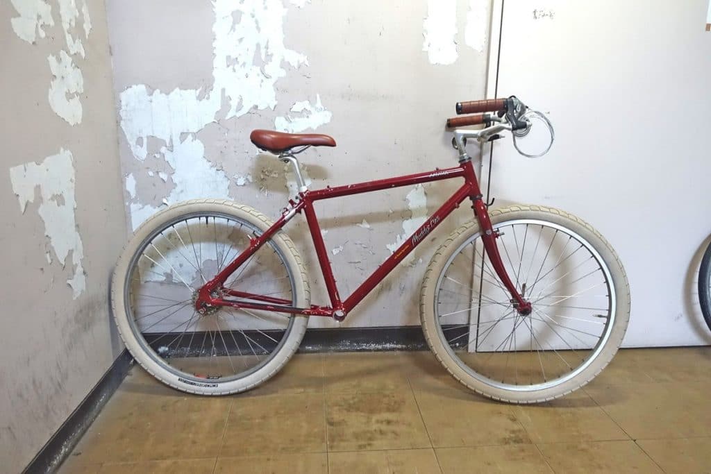 自転車DIY】ARAYA（アラヤ）Muddy Foxをファットバイクっぽくカスタム